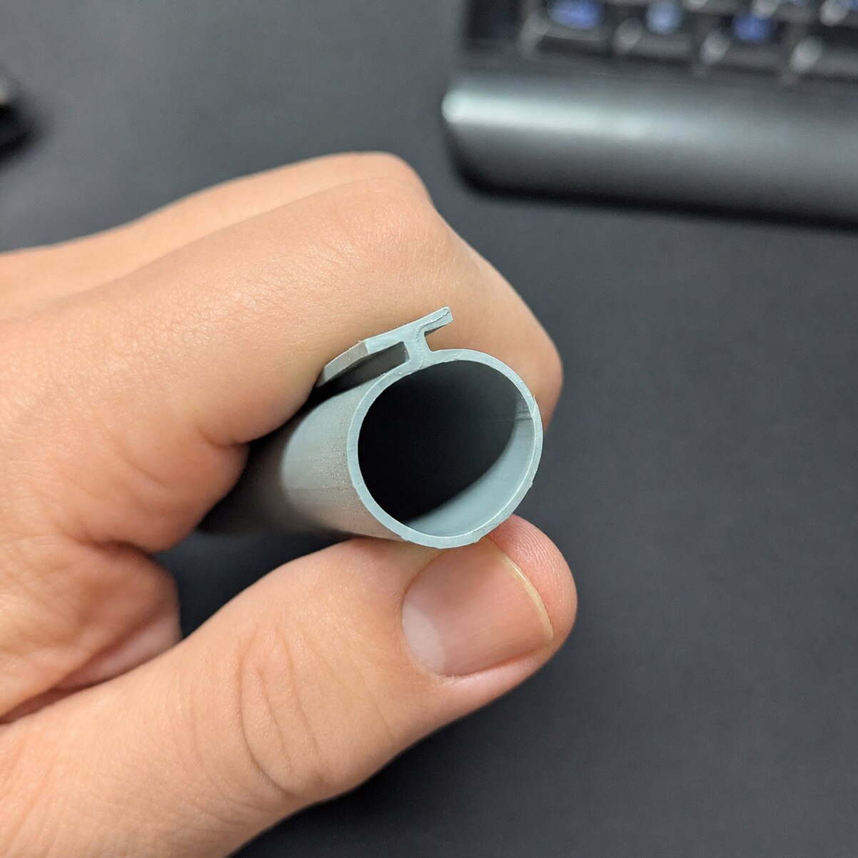 Mini warehouse seal side view